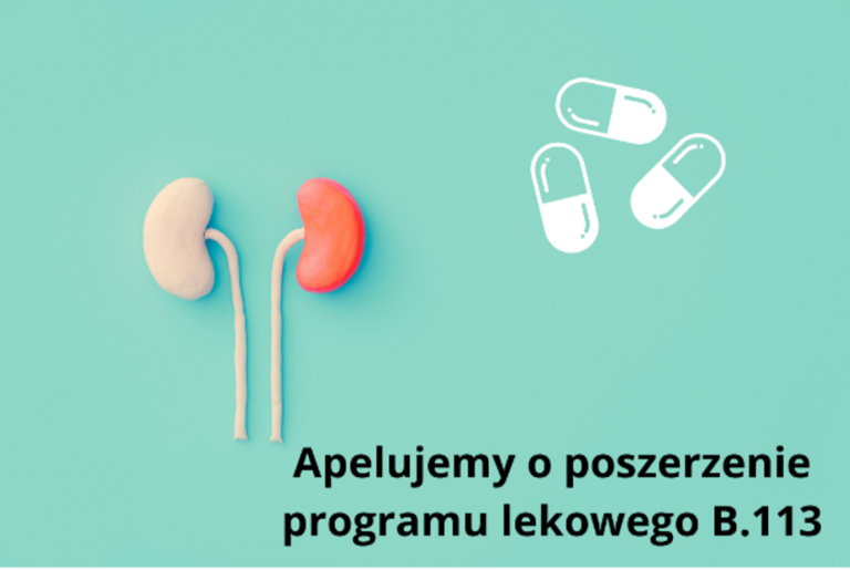 CO DALEJ Z PROGRAMEM LEKOWYM DLA PACJENTÓW NEFROLOGICZNYCH?