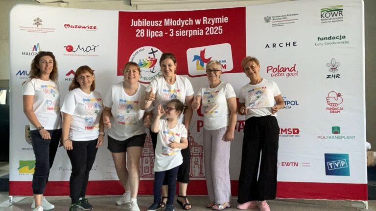 „POWIEDZ TAK DLA ŻYCIA” – O  TRANSPLANTOLOGII PODCZAS JUBILEUSZU MŁODYCH W RZYMIE