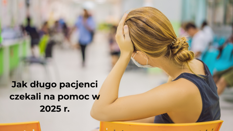 Jak długo pacjenci czekali na pomoc w 2025 r.? Jest raport Fundacji WHC