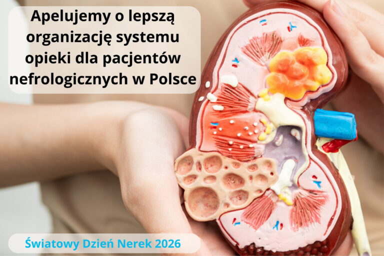 Nasz apel w 20. Światowy Dzień Nerek